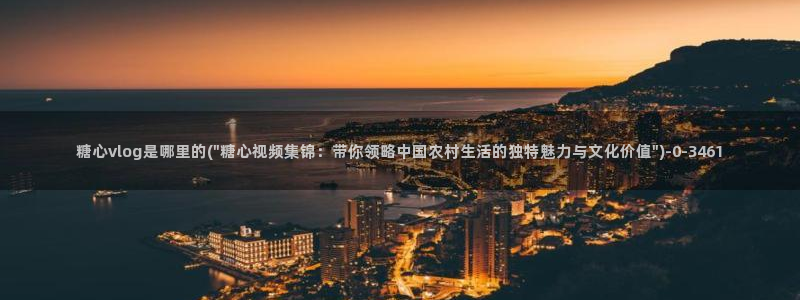 心糖vlog在线观看